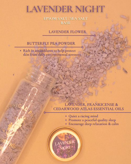 Lavender Night - Sensory Soaking For Body/Foot