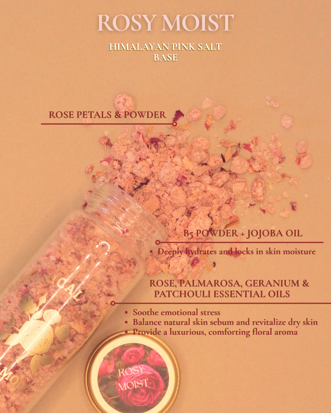 Rosy Moist - Sensory Soaking For Body/Foot